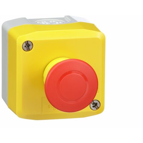 boîte à bouton - harmony xalk - coup de poing - 1o - schneider electric xalk198h7