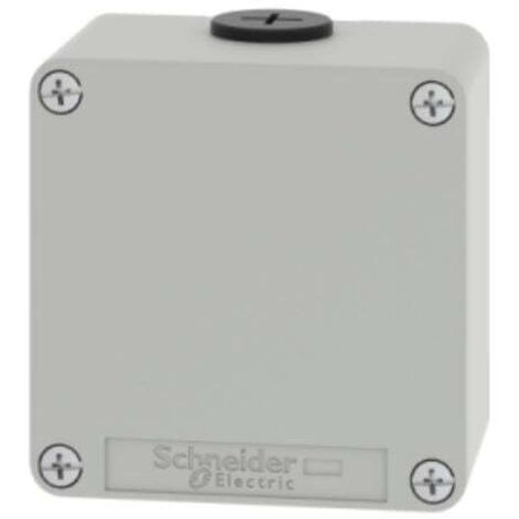 boite à boutons à composer - harmony xapd - non perçée - gris - schneider electric xapd11