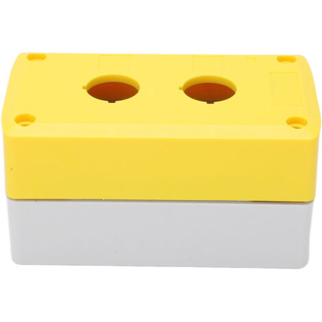 Boîte à boutons poussoirs, boîtier de commutation, coque de Station de commande, trous étanches pour Machine, 2 ensembles