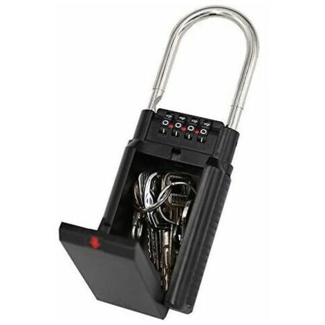 Boite a Cadenas pour Clef, Boite à Clés à Code, Coffre Combinaison de Stockage, Rangement Sécurisé pour Les Clés Select Access, Convenir à Ami et Parents Agés