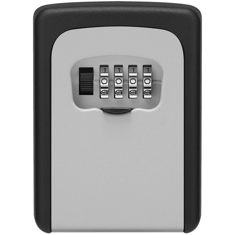 Gotrays - Boite à Clefs Haute sécurité de la police Safe Key Murale à 4 chiffres clés Coffre Combination Lock stocker les clés de