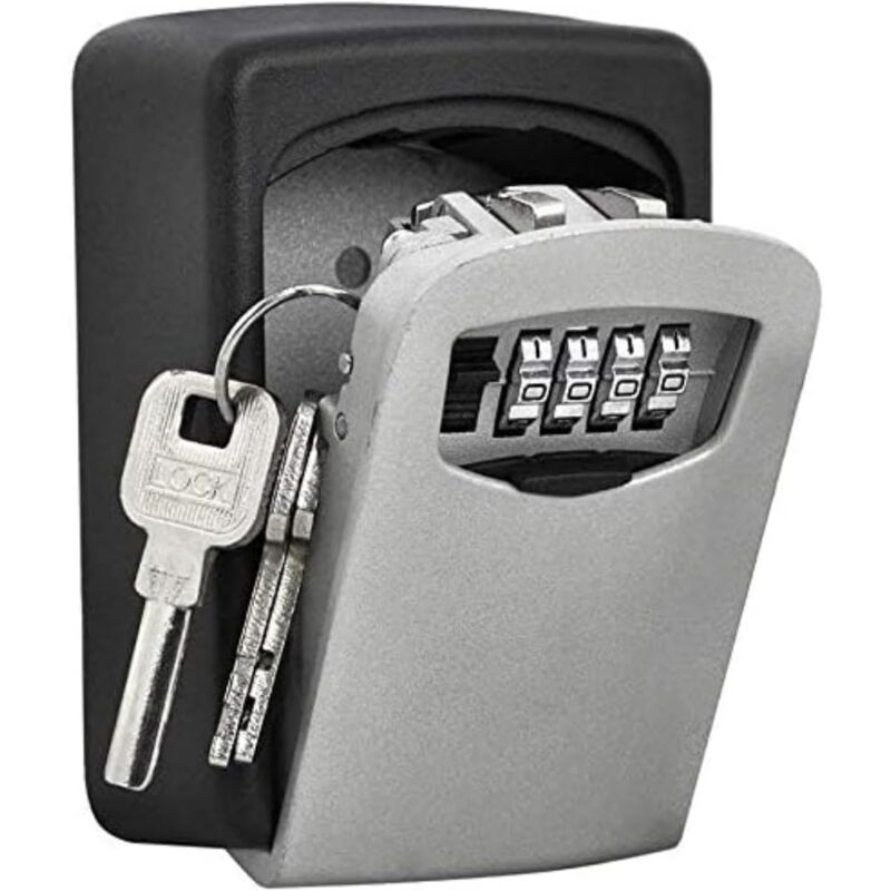 Kcvv - Boite à Clefs Haute sécurité de la Police Safe Key Murale à 4 Chiffres clés Coffre Combination Lock Stocker Les clés de