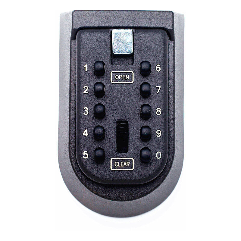 Boîte à clés à combinaison - Coffre-fort mural extérieur - Définissez votre propre combinaison - Idéal pour les clés de rechange des parents âgés