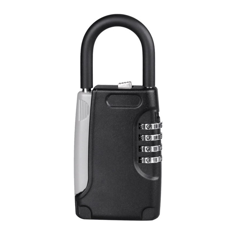 Gotrays - Boîte à clés avec Anse, Code à 4 Chiffres, extérieur, Petit boîtier à clefs,Mot de passe keybox installation gratuite portable keybox b & b