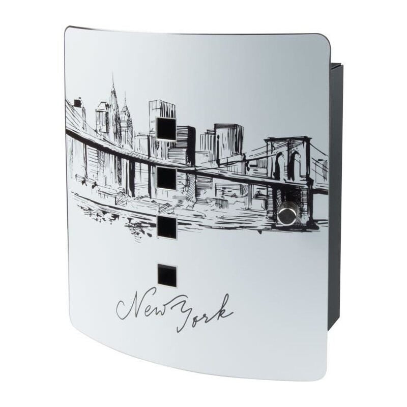 Burg-wachter Armoire a cles 6204/10 Ni Skyline ny