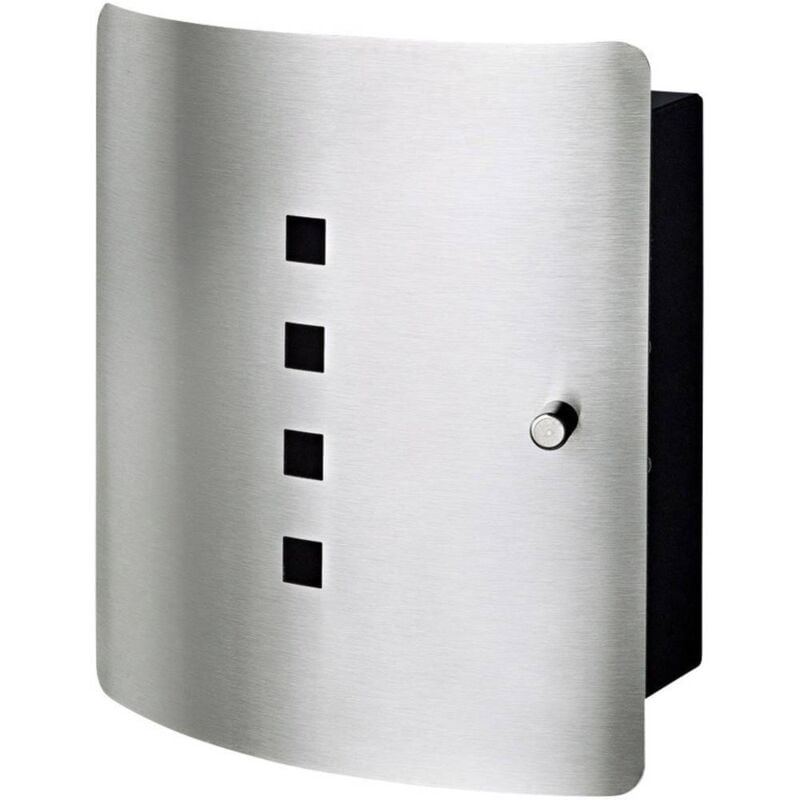 Burg Wächter Boîte à clés Quad 6204/10 Ni 33520 Nombre de crochets 10 acier inoxydable, noir