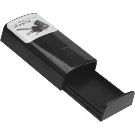 Boîte à clés magnétique pour Cacher Une clé à l'extérieur Aimant Puissant de Rechange pour Voiture Maison Garage Bureau 107 x 56 x 27 mm