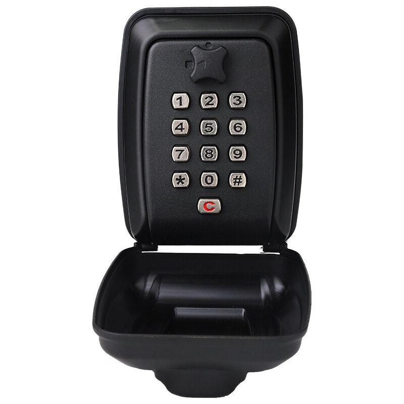 Boite à clés sécurisée - Noir - Etanche - Murale - 1219562mm - Partagez l'accès à vos clés en toute sécurité