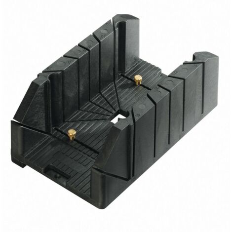 FB13 – Boîte à onglets pour découpes précises – PVC rigide – Angles 90°/45°/22,5° – Longueur 37 cm – Compatible corniches Orac Decor