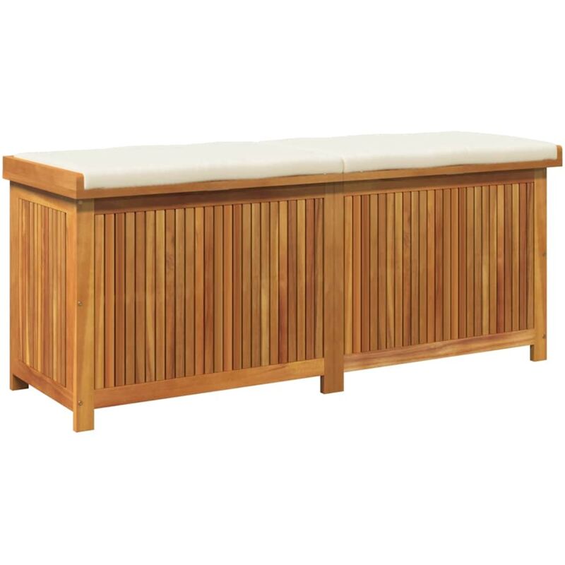 Vidaxl - Boîte à coussins d'extérieur 150x50x60,5cm bois massif d'acacia