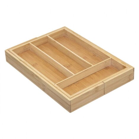 NORTHIX Range Couverts Bamboo 34x25x4,5cm