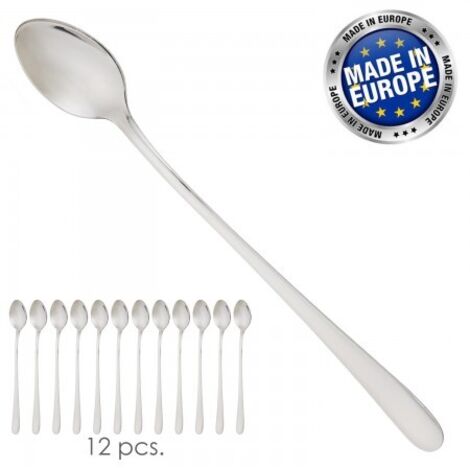 Boîte à cuillères à dessert longues Murano 210 mm. 12 unités