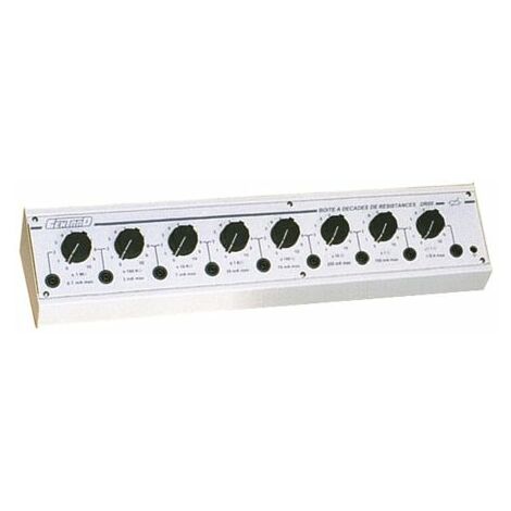 Boîte à décades de résistance ELC, 0.5W ( Prix pour 1 )