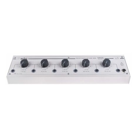 Boîte à décades de résistance ELC, résolution 1O, 0.5W ( Prix pour 1 )