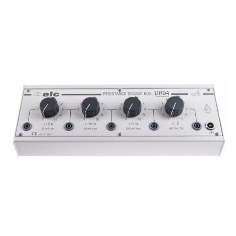 Boîte à décades de résistance ELC, résolution 1O, 0.5W ( Prix pour 1 )