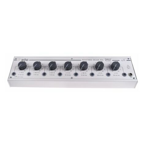 Boîte à décades de résistance ELC, résolution 1O, 0.5W ( Prix pour 1 )