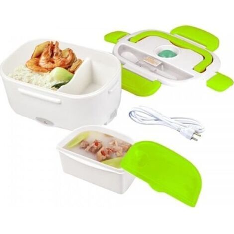 Boîte à déjeuner chauffante - Dynamics - 1,05 L - Vert - Design contemporain - 40 W