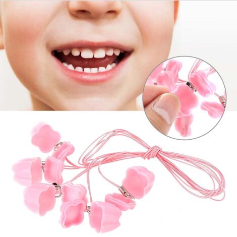 Boîte à Dents de Lait pour Enfant - Coffret Souvenir avec Collier Rose, 5 Pièces