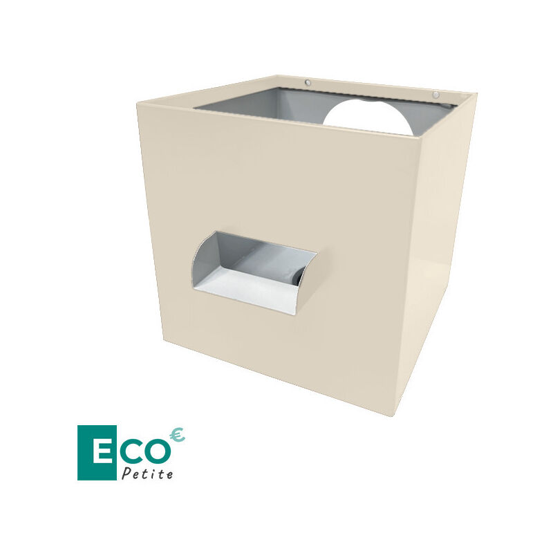Boîte à eau TP22 en alu 7/10ème eco - format carré - naissance ø 70mm Aluhome