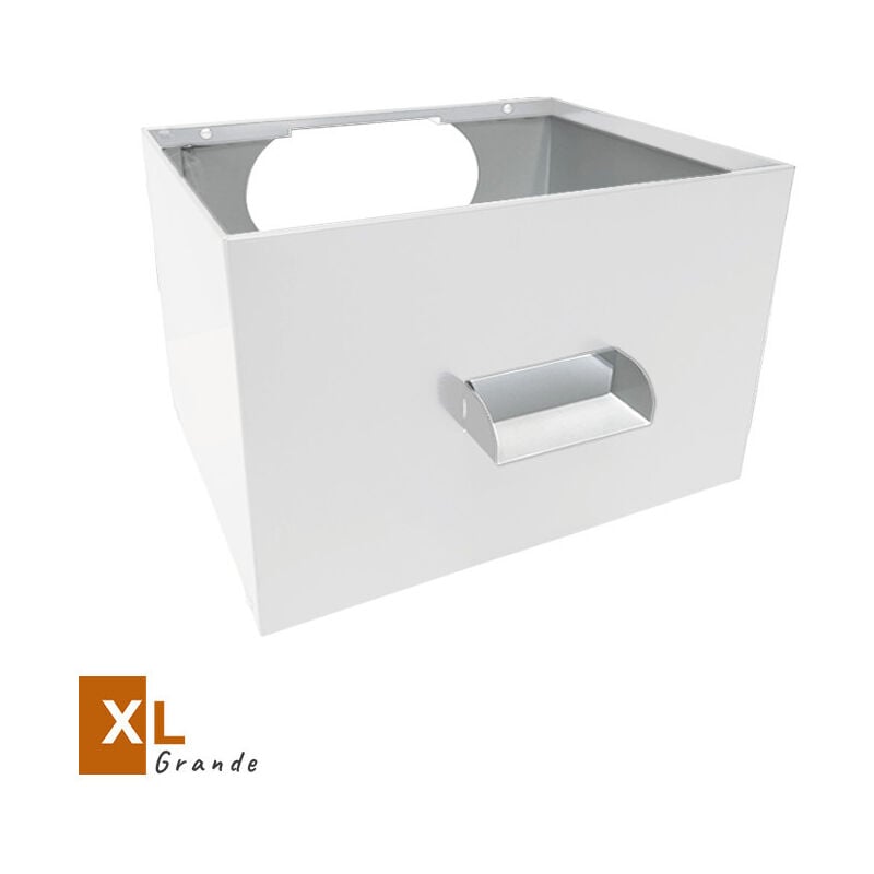 Aluhome - Boîte à eau B3 en alu 7/10ème xl - grand format - naissance ø 80mm