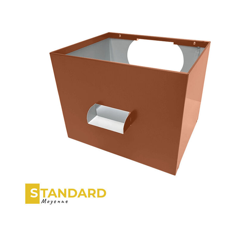 Aluhome - Boîte à eau C9 en alu 7/10ème Standard - format moyen - naissance ø 140mm