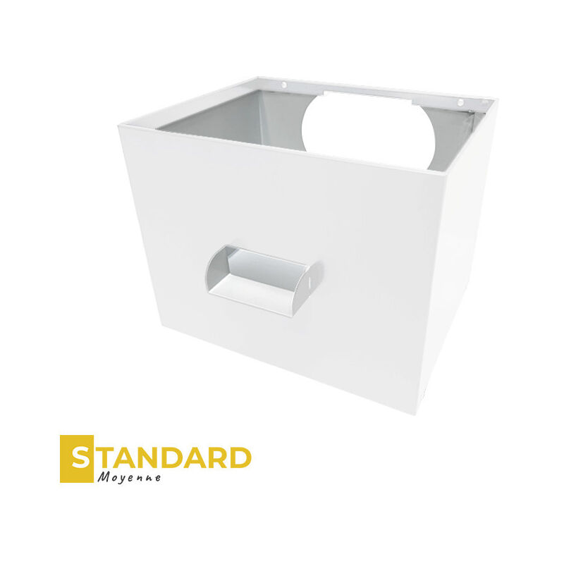 Aluhome - Boîte à eau B3 en alu 7/10ème Standard - format moyen - naissance ø 100mm