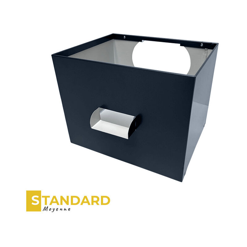 Aluhome - Boîte à eau BA6 en alu 7/10ème Standard - format moyen - naissance ø 140mm