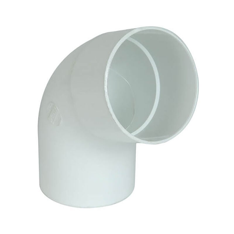 Nicoll - Coude Mâle Femelle 67°30 Ø100 blanc