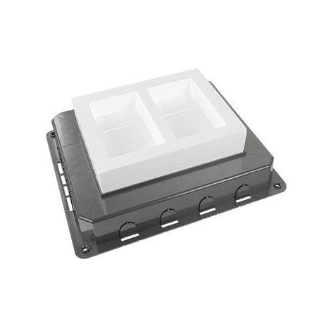 Boîte à encastrer pour boîte de sol - 8 modules