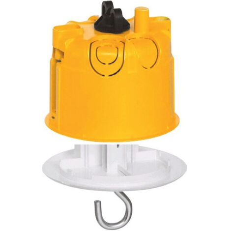 Boîte à encastrer pour luminaire batibox  boîte cloison sèche boîte + prise pour luminaire 67