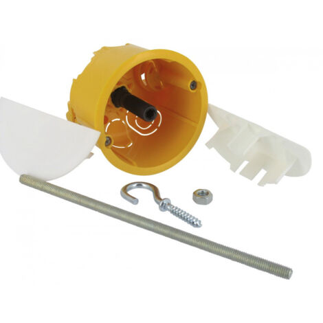 Boîte à encastrer pour luminaire batibox  boîte cloison sèche boîtier avec couvercle 67