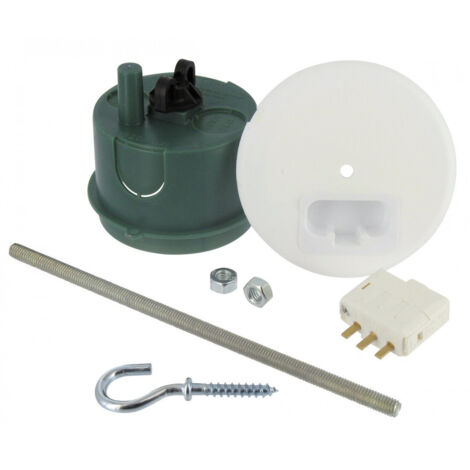 Boîte à encastrer pour luminaire batibox  boîte maçonnerie boîte + fiche pour luminaire 65
