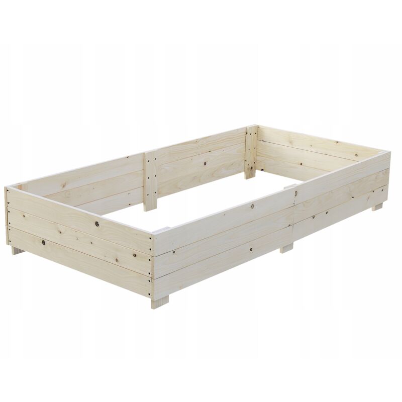 BOÎTE À FLEURS À HERBES GROUPE VERT 150x120x20