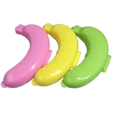 Boîte à fruits Yellow Banana Guard pour le déjeuner en extérieur