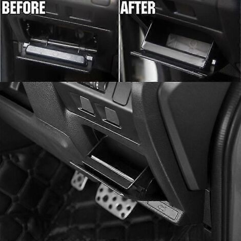 Boîte à fusibles, porte-monnaie, bac de rangement noir, plateau de rangement pour Subaru Impreza WRX (compatible avec les voitures Subaru)  Panneaux de porte intérieurs et pièces 