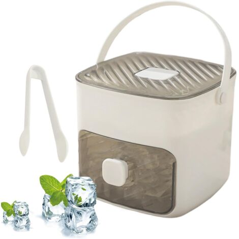 Boîte à glace pour congélateur, bac à glaçons avec couvercle