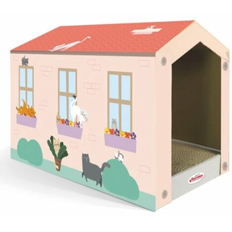 Boîte à griffes en carton pour chats