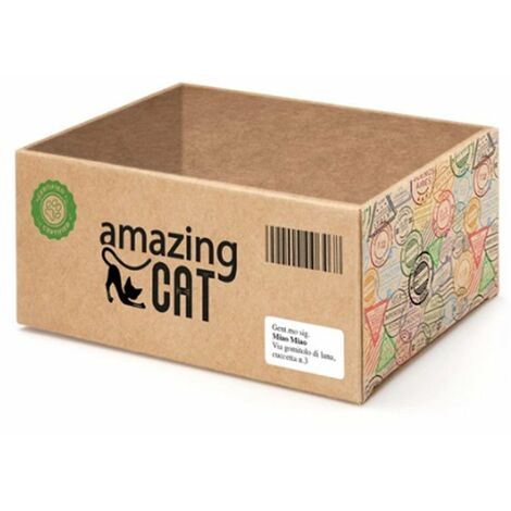 Boîte à griffes en carton pour chats