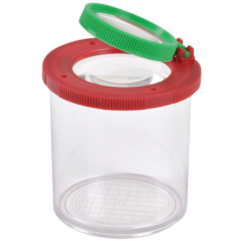 Boite à Insecte "Loupe Intégrée" 9cm Transparent