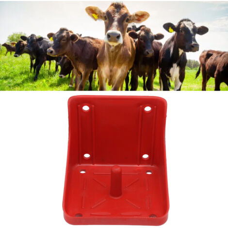 Boîte à Lécher pour Bovins et Ovins [Agriculture] Modèle [Premium] PP Résistant - Format Intérieur 16x15.5x13.5cm / Externe 16.5x16.5x14cm - Bloc de Sel Équipement Ferme