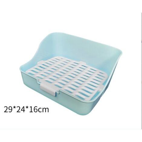 SELECT ZONE Boîte À Litière De Lapin Facile À Nettoyer, Pour Apprendre À Utiliser La Toilette, Pour Petits Animaux/Lapins/Cochons D'Inde/Furets