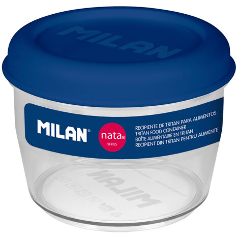 Boîte à Lunch Hermétique Ronde En Tritan Nata® 624 Bleu 0,5 L
