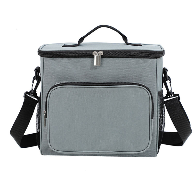 Boîte à lunch isotherme élégante pour adultes (hommes et femmes) - Grande capacité, idéale pour le travail, coloris gris élégant