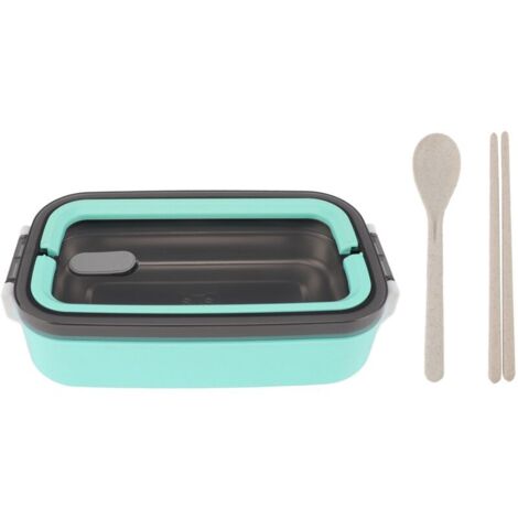 Boîte à lunch isotherme en acier inoxydable 304, étanche, idéale pour le déjeuner au bureau, à l'école ou pour les étudiants -Vertee