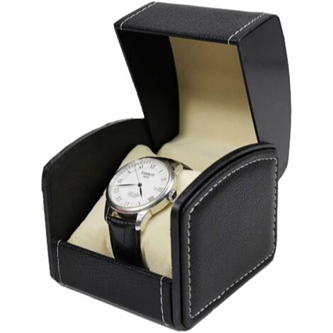 Boîte à montres en cuir, Coffret à Montres,Boîte Antichoc à Montre,Présentoir/Coffret/Boîte de Stockage,pour Passionné d’Horlogerie