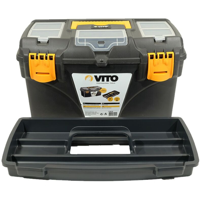 Vito - Boite à outils 18' Dimensions 432 x 250 x 238 mm