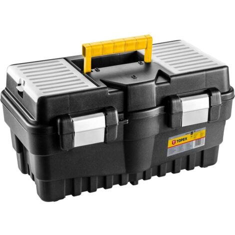 Boîte à outils de 19 pouces, loquets en aluminium