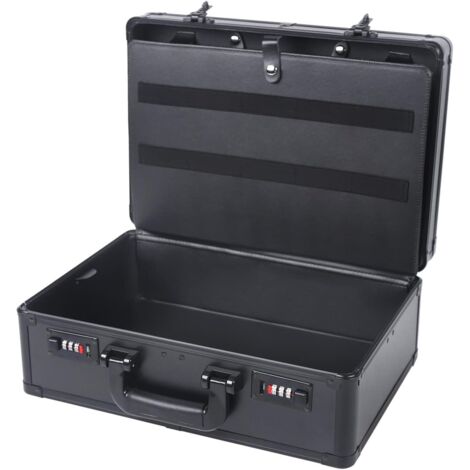 Boîte à outils de coiffeur, étui portable avec serrure mot passe sécurisée, mallette transport pour barbier, rangement des -