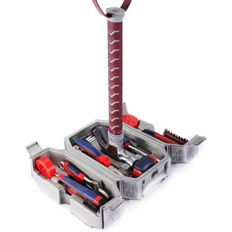 Boîte à outils marteau - Ensemble d'outils 28 pièces fabriqué en métal véritable pour bricolage et réparation automobile  Cadeaux parfaits hommes par