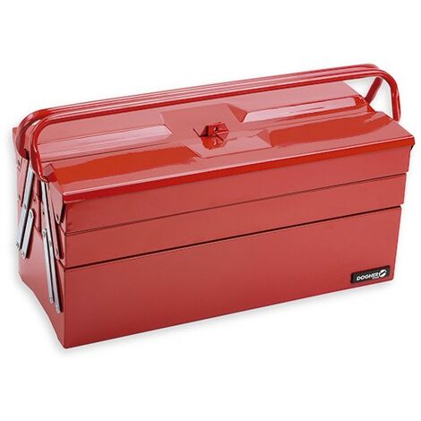 Boîte à outils, métal, 5 plateaux (495 x 200 x 230 mm)  DOGHER 026-001